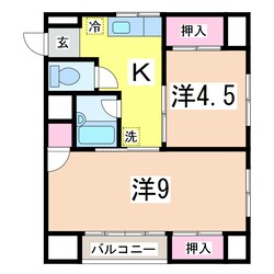 あけぼのマンションの物件間取画像